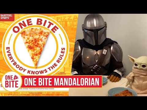 One Bite Frozen Pizza Review - The Mandalorian