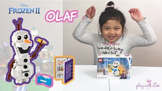 LEGO Frozen II - Olaf Playset | Play with Zoe