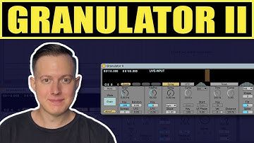 How to: Granular Synthesis with Granulator II