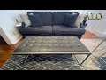 HOW TO  MAKE A TUFTED COFFEE TABLE WITH GENUINE LEATHER - ALO Upholstery