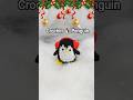 🐧Tiny Crochet  Amigurumi Penguin , Takes a Snowy Adventure! ❄️❄️✨✨✨#ytshorts #youtubeshorts#crochet