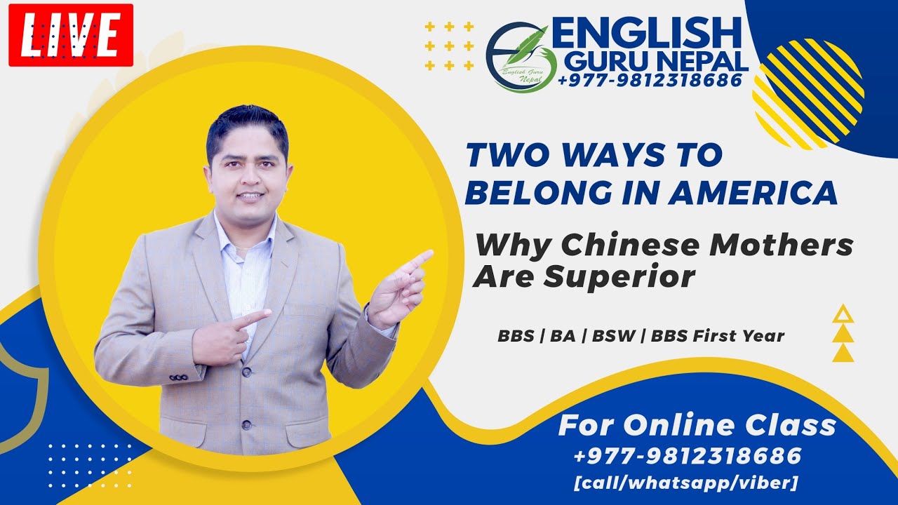 Two Ways To Belong In America Why Chinese Mothers Are Superior Two ways to belong in america why chinese mothers are superior