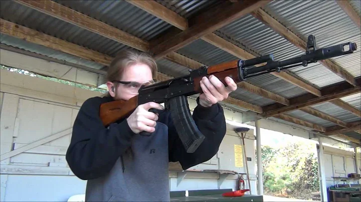 Shooting Waffen Werks AK-74 5.45x39mm