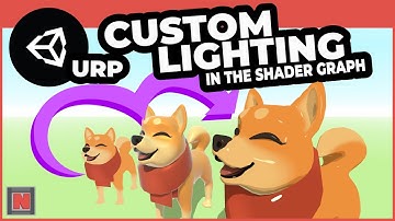 Custom Lighting in Unity URP Shader Graph! Ready for Toony Lights! ✔️ 2021.1 | Game Dev Tutorial