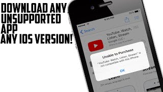 How To Download ANY Unsupported App On iOS! Updated 2021! screenshot 4