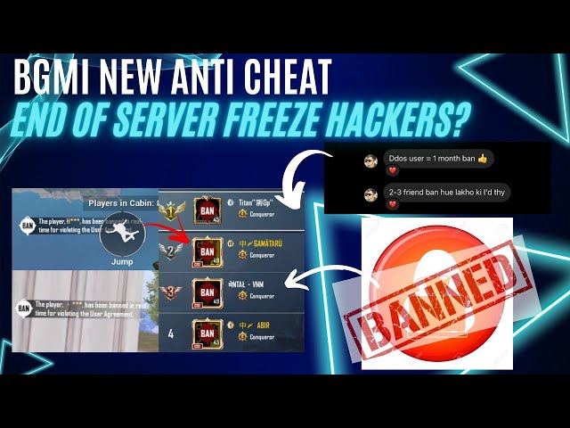 😱BGMI New Anti-Cheat! End Of Sever Freeze Hackers? class=