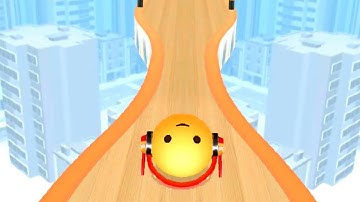 sky rolling ball 3d - gameplay Walkthrough Android, iOS level 23-24