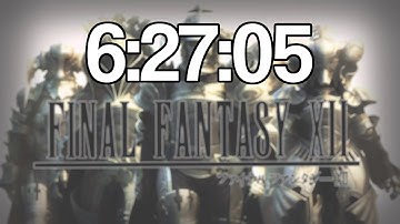 Final Fantasy XII any% Speedrun 6:27:05