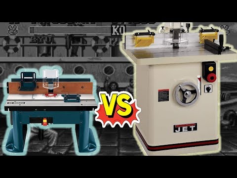 Woodworking Router Table Vs Shaper - What Should I Get