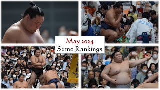 May 2024 Sumo Rankings