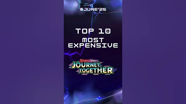 Top 10 Most Expensive Journey Together Pokemon Cards (JUNE'25)#pokemon #pokemoncards