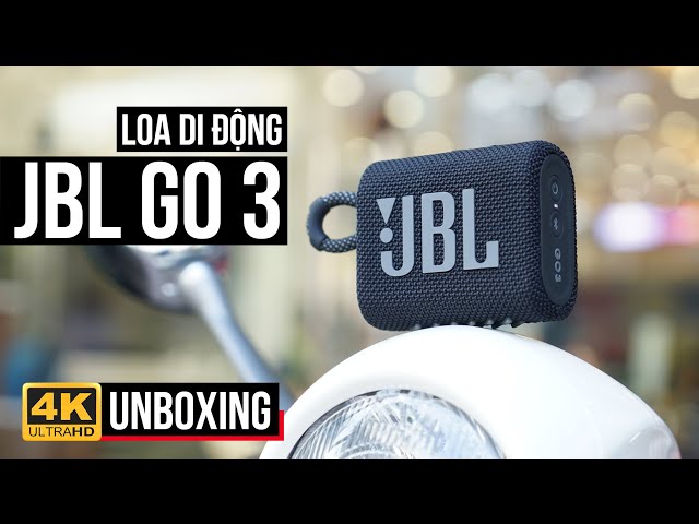 LOA DI ĐỘNG JBL GO 3: NHỎ NHƯNG CÓ VÕ | JBL GO 3 UNBOXING