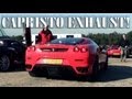 (HD) Ferrari F430 w/ Capristo - Revvs, racing on track!