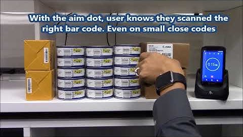 Scannen met de Zebra TC20 versus consumentenapparaten