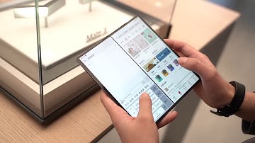 5G foldable phone, unfolds into an 8-inch tablet with split screen.