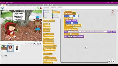 Diálogos animados con Scratch.