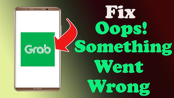 ✅How to Fix Grab App Oops something Went Wrong Error on Android ✅