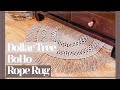 Easy DOLLAR TREE Bohemian Rug