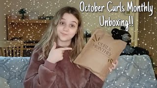 October Curls Monthly Unboxing!! **NOT SPONSORED** by Jasmine the Waffle 417 views 1 year ago 9 minutes, 20 seconds