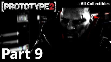 PROTOTYPE 2 Walkthrough Gameplay (Hard Difficulty + All Collectibles) No Commentary - Part 9