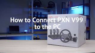 How to Connect PXN V99 Steering Wheel to PC? #pxn #racingwheel #racinggames screenshot 1