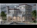 3Ds MAX & Vray Exterior visualization workshop _16 (HDRI lighting)