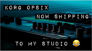 Korg OPSIX Now Shipping & Incoming to the Studio !