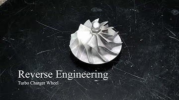 Geomagic Design X for Reverse Engineering of Compressor wheel