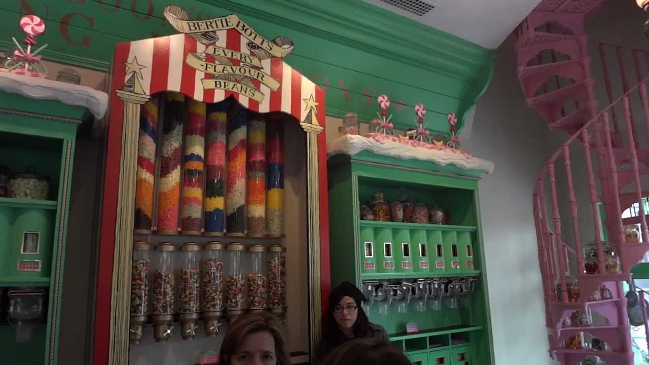 Candy Store at Harry Potter Hogwarts Harry Potter at Islands of
