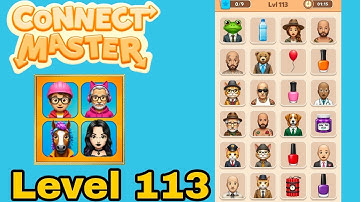 Connect master match puzzle level 113 solution walkthrough