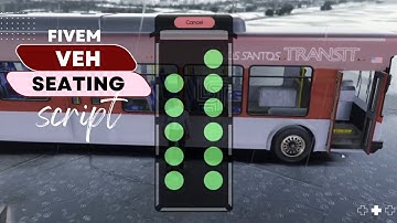 Fivem vehicle Seat Seater | Standalone Scripts | QBCore Script