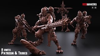 Kill Squad - Scarbinders. Models for 3D printing.