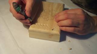 Геометрическая резьба по дереву. Урок 6_1 (geometric wood carving) Геометрическая резьба по дереву. Урок 6_1 (geometric wood carving)