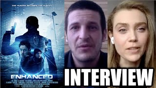 Interview: ENHANCED Stars George Tchortov & Alanna Bale Talk The Ultimate Science Fiction Conundrum