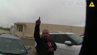 Lubbock ISD police body cam video from Feb. 14 arrest