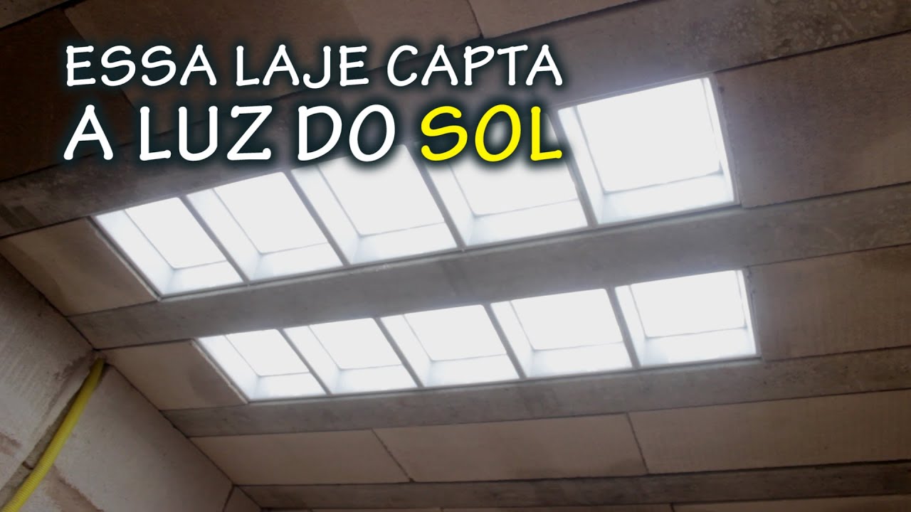 LAJE QUE CAPTA LUZ DO SOL