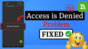 ZArchiver Access is denied Problem 2025 | How to Fix Access Denied on ZArchiver | Z archiver 