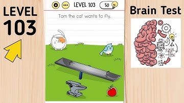 Brain Test Level 103 Tom The Cat Wants To Fly.