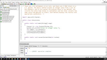 Void Methods, Conversion Example