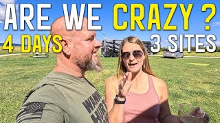 3 DIFFERENT CAMPSITES IN THE GRAND TETONS | 10% GRADE | CANCELLING RESERVATIONS  S8 || Ep 199