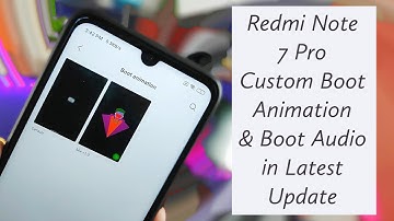 Redmi Note 7 Pro New Update - Miui 10.2.6 Stable New Features Boot Animation & Boot Audio