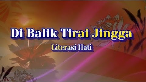 Di Balik Tirai Jingga Puisi Karya Literasi Hati