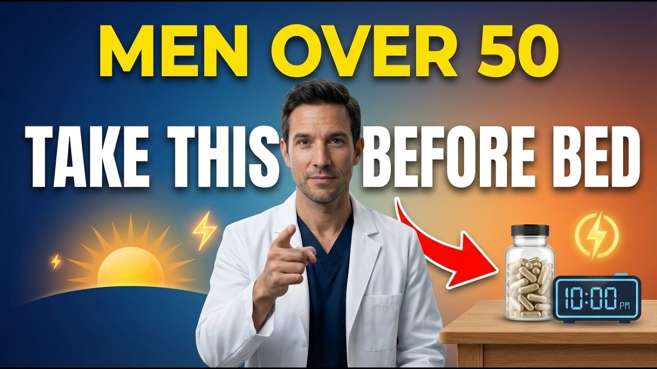Men Over 50: Take THIS at Night for Stronger Morning Energy | Dr. Matthew Harris