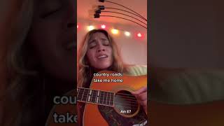 Its Just So Good Minor Key Country Road Take Me Home shorts