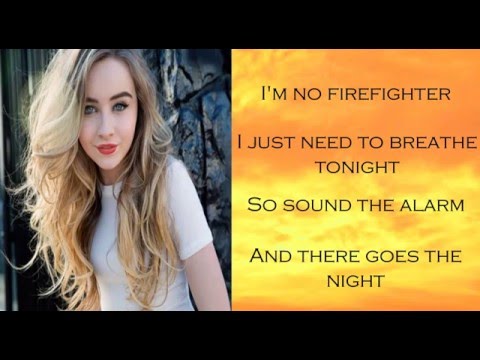 Smoke and Fire - Sabrina Carpenter (Lyrics)