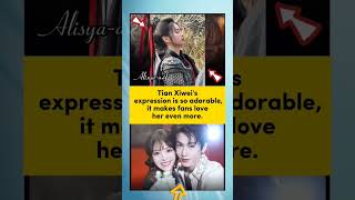 Tian Xiwei's expression is so adorable. #exo