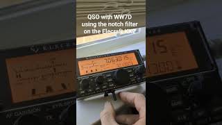 How the Audio Peak Filter (APF) on the KX2 makes weak signals pop. #sota #hamradio