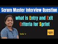 scrum master interview questions I scrum interview questions I agile scrum interview questions