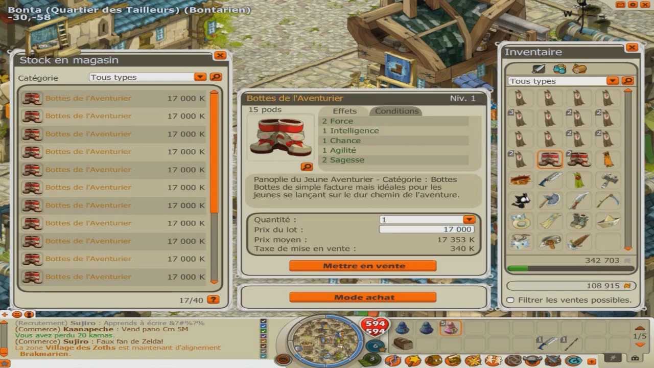 comment se faire 500 000k dofus