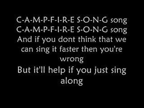The campfire song song lyrics